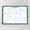 Basic Geometry Triangle Formulas poster