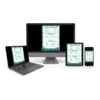 adding fractions poster on devices