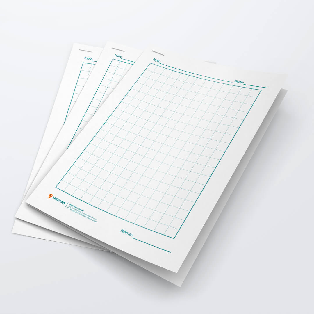 Grid Paper For Math Problems