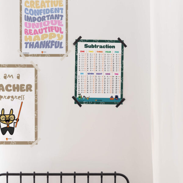 Subtraction For Kids Printable