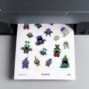 Kids spooky sticker set