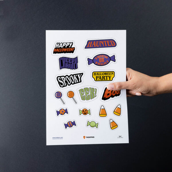 Seasonal sticker printable