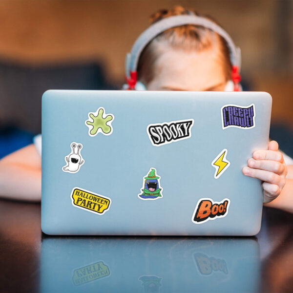 Seasonal sticker downloads