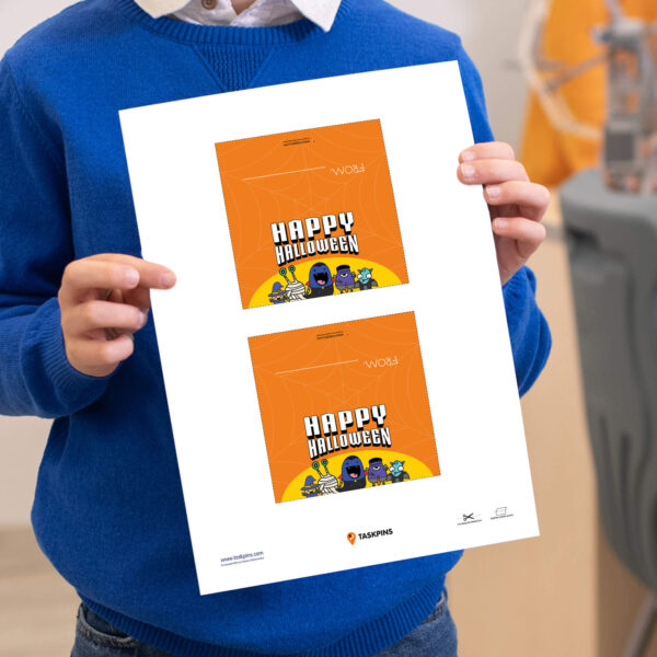 digital download Halloween treat bag decor