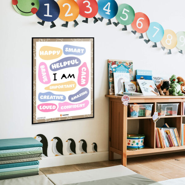 Positive Affirmations Poster For Kids
