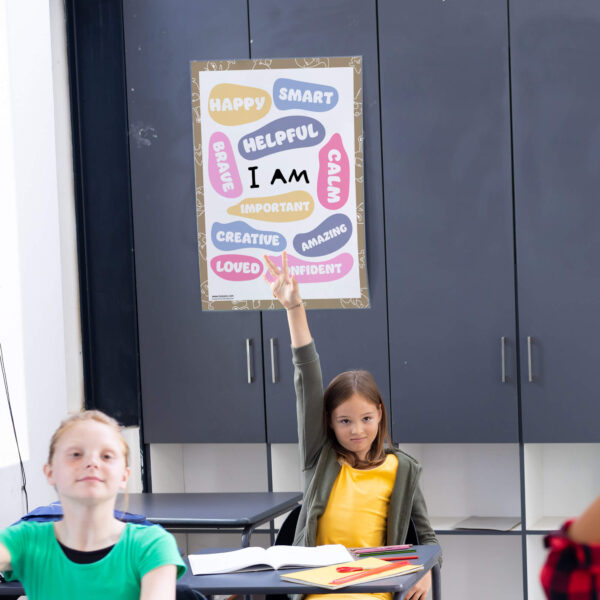 Affirmations Poster For School