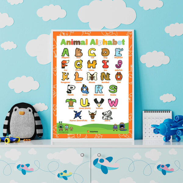 Alphabet Animals Poster