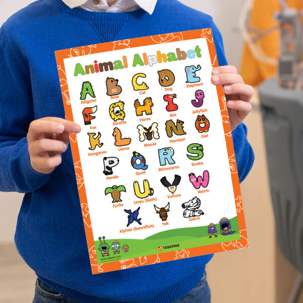 Animal Alphabet Poster - Image 5
