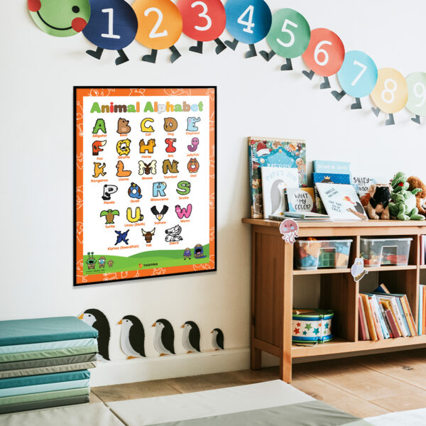 Animal Alphabet Poster - Image 7