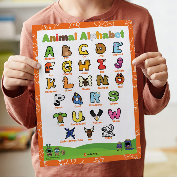 Animal Alphabet Poster - Image 13