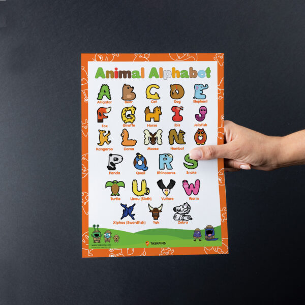 Animal Alphabet Poster - Image 16