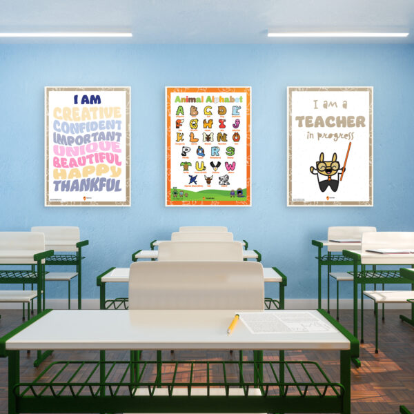 Animal Alphabet Poster - Image 24