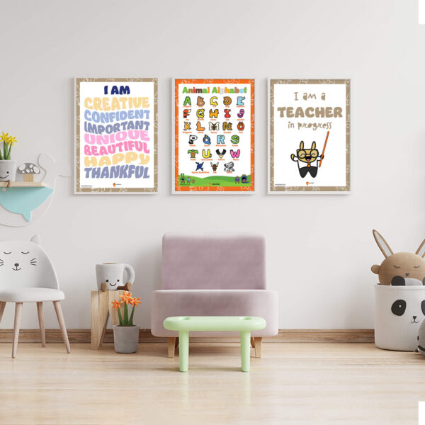 Animal Alphabet Poster - Image 49
