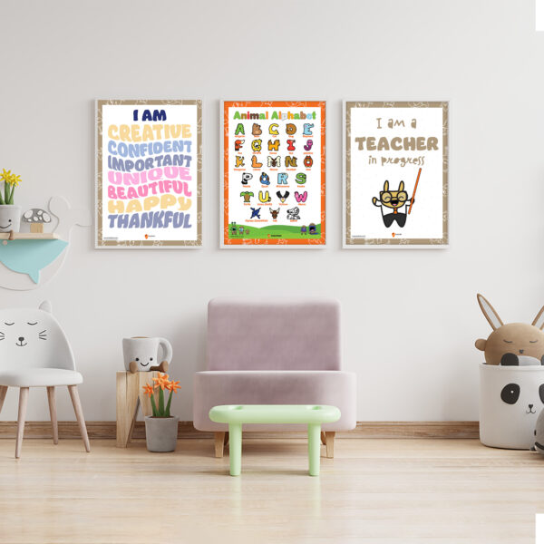 Animal Alphabet Poster - Image 26