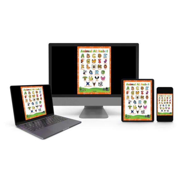 Alphabet Animal Letters Printable