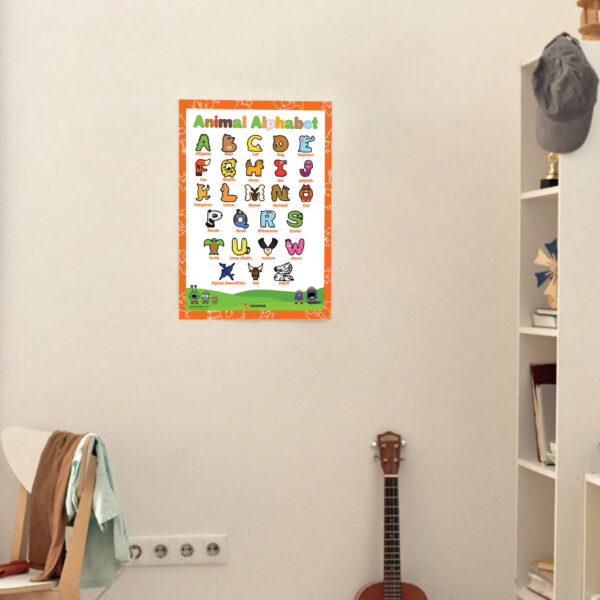 Animal Alphabet Poster - Image 69