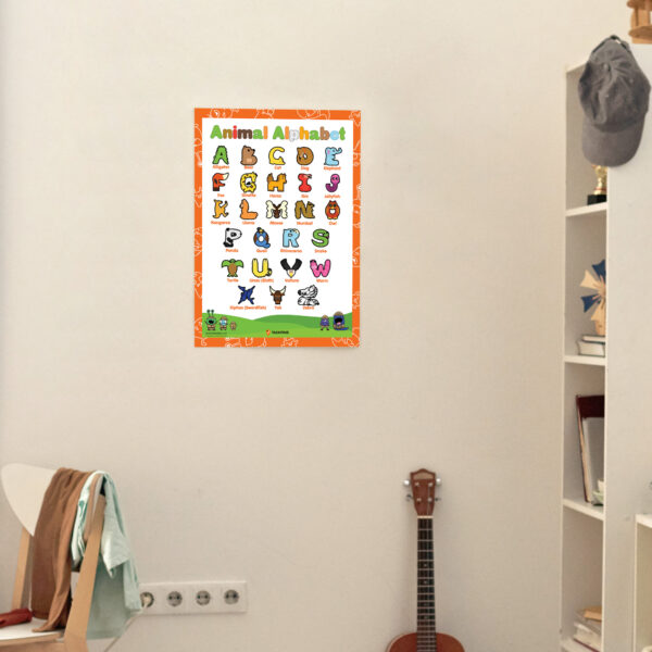 Animal Alphabet Poster - Image 39