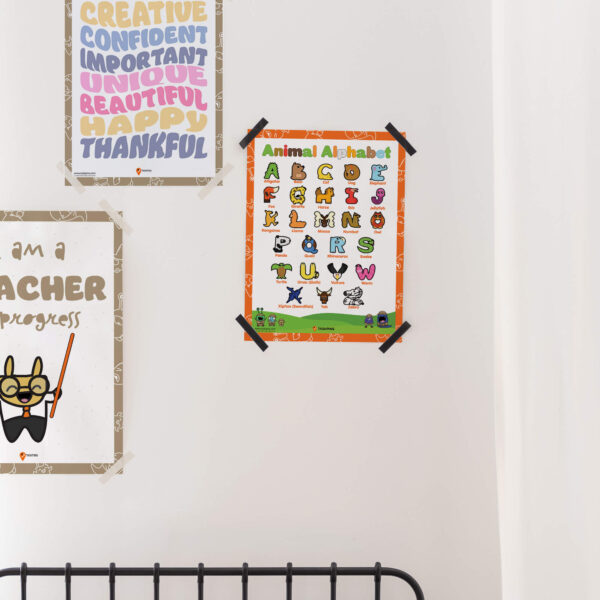 Animal Alphabet Poster - Image 71