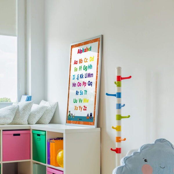 Alphabet Poster for Kids Bedroom