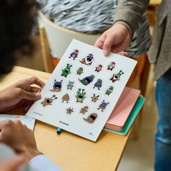 Christmas sticker printables