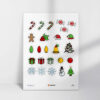 Holiday sticker printouts for kids