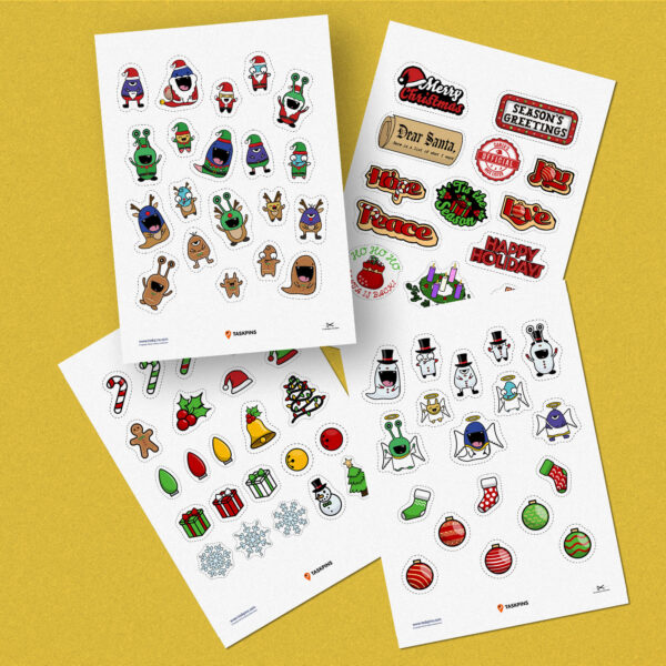 Christmas Stickers for Kids