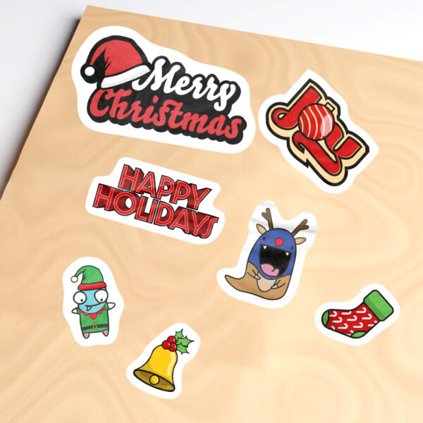 Christmas decoration sticker downloads