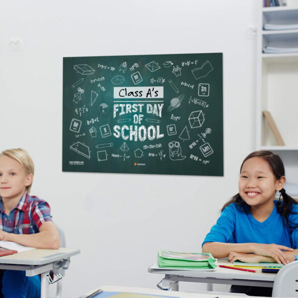 First Day of School Poster first day school sign