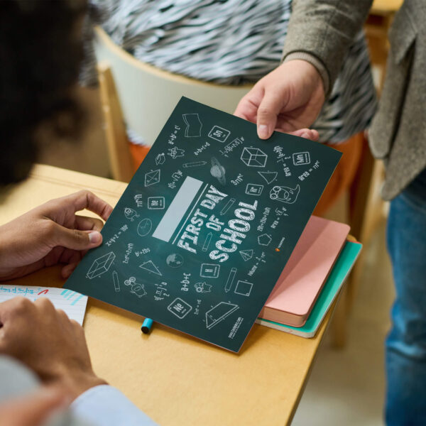First Day of School Poster school year printables