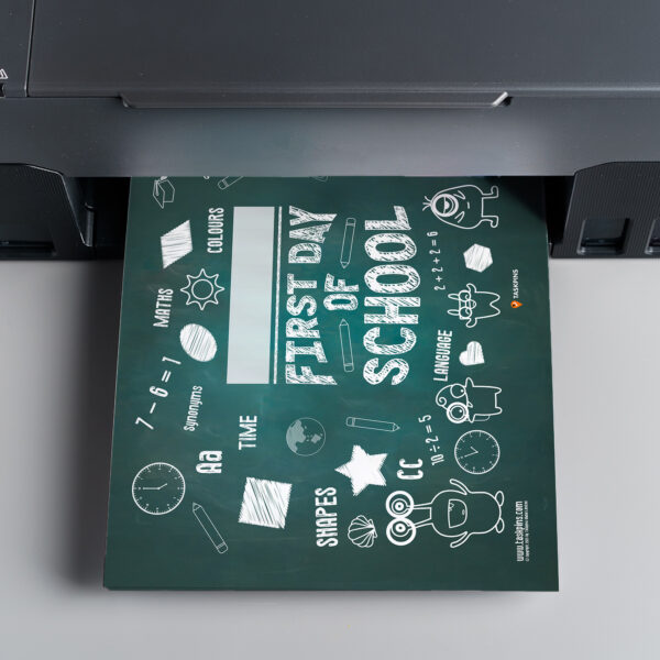My First Day of School Sign Print download
