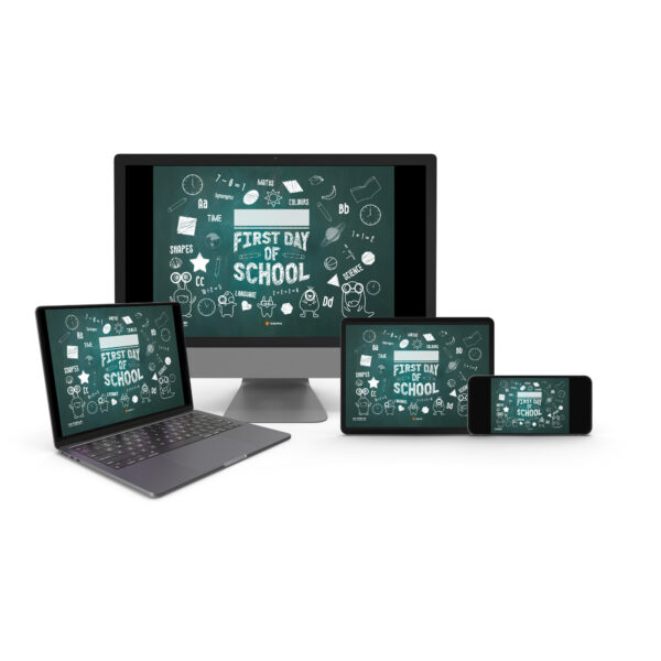 My First Day of School Sign Devices Download