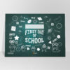 My First Day of School Sign school start printable
