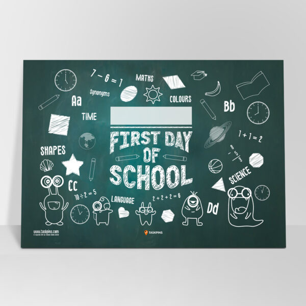 My First Day of School Sign school start printable