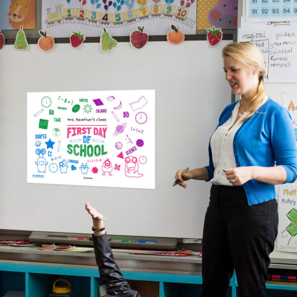 My First Day of School Sign classroom inspirational sign