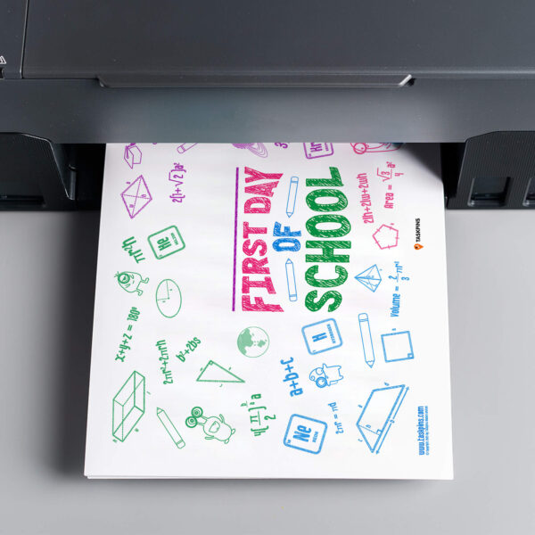 First Day of School Poster printable download