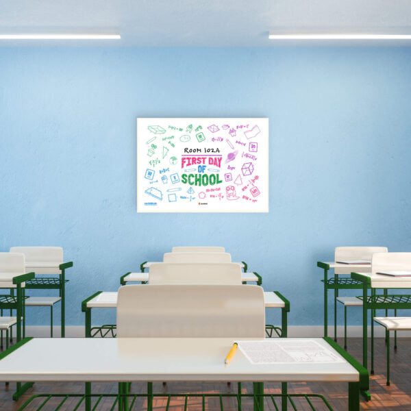 First Day of School Poster school start decor