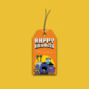 print Halloween party tags