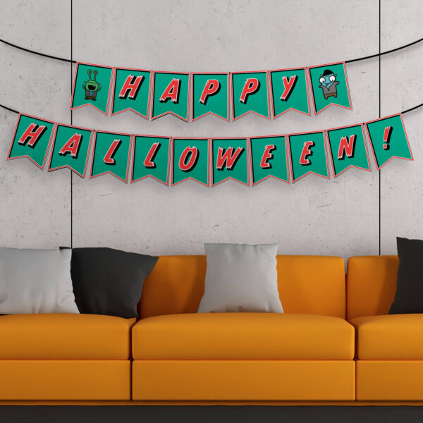 printable Halloween banner crafts
