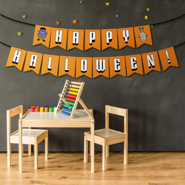 download Halloween DIY banner