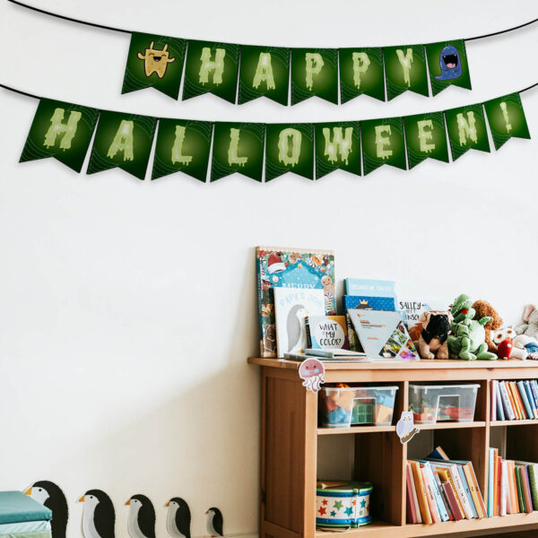 digital download Halloween craft banner