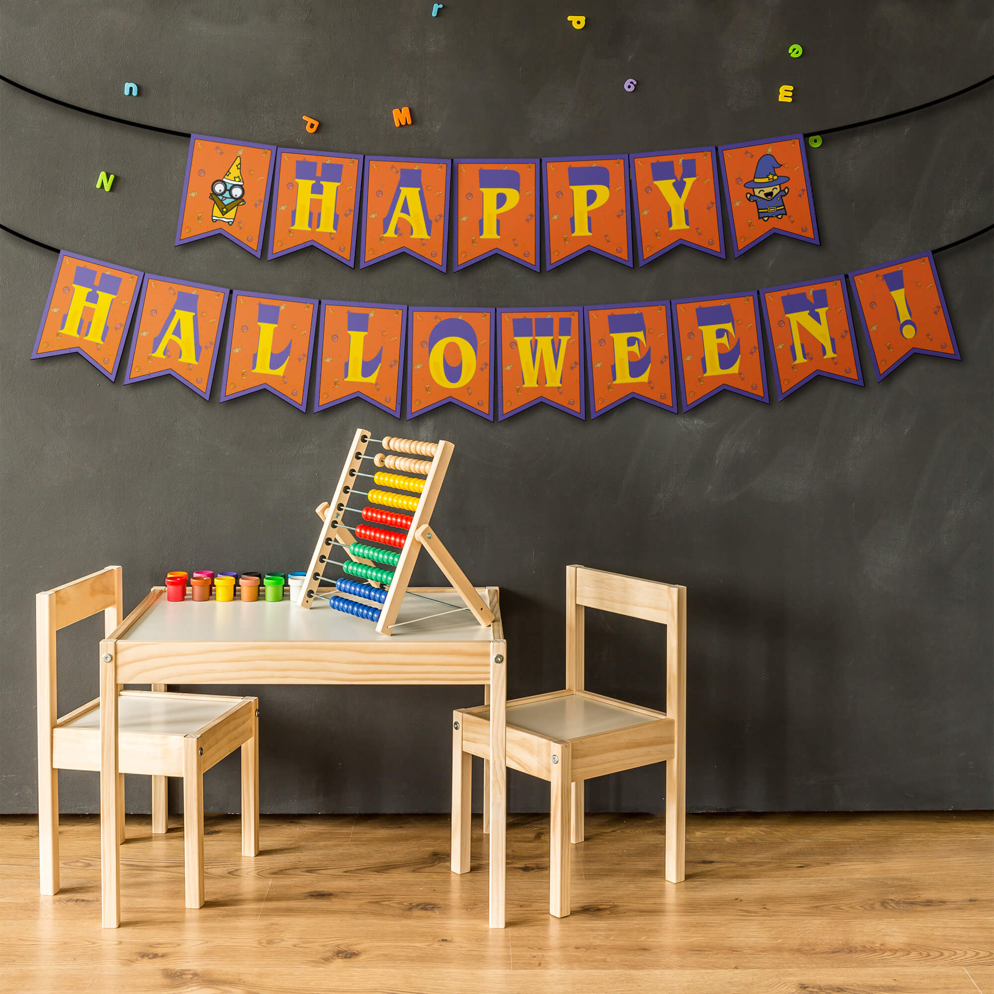 digital download Halloween crafts banner