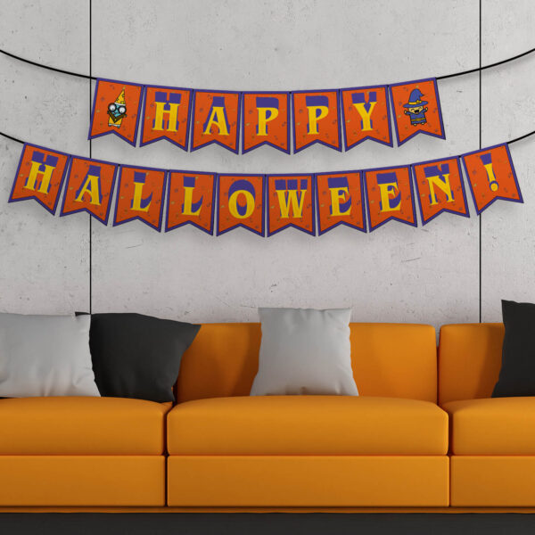 digital download Halloween DIY print banner
