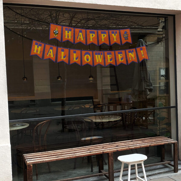 download Halloween craft print banner