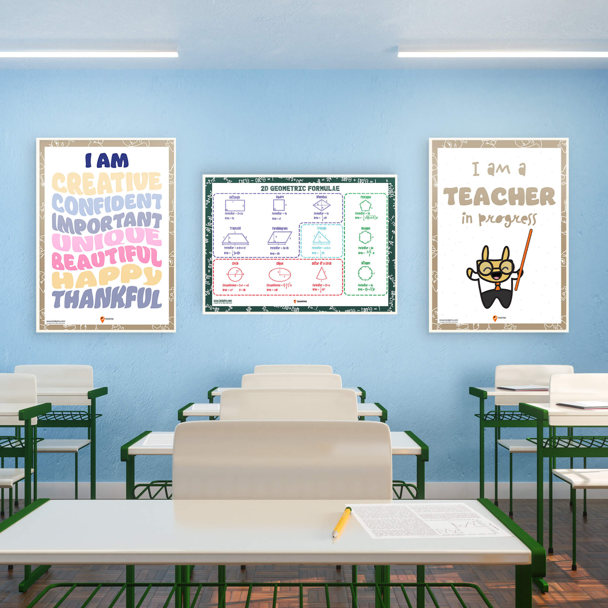 Math Classroom Poster
