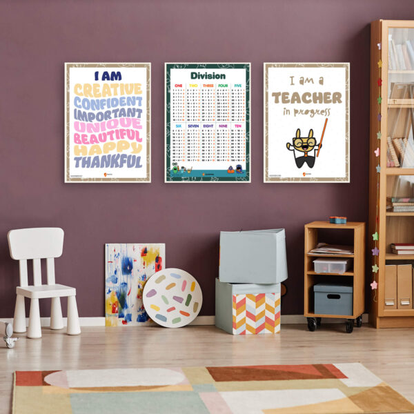 Colourful Maths Poster
