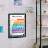 Fraction Wall Print