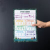 Fractions Wall Decor
