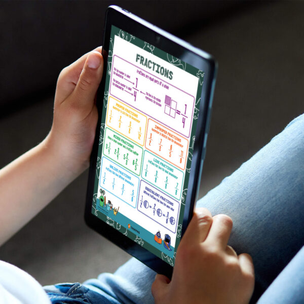 Fraction Basics Poster