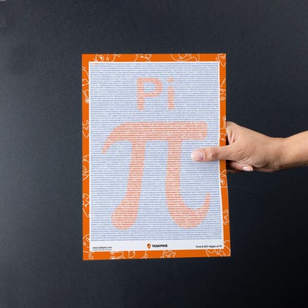 Poster with Pi