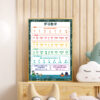 educational numerals print
